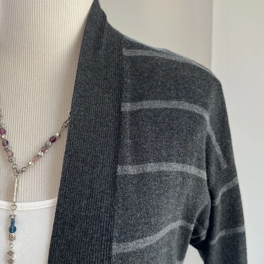 EILEEN FISHER Tencel Jersey Knit Cardigan, Size XS ~ like new - Picture 3 of 7